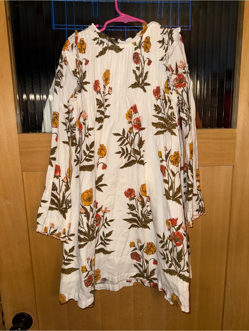 Pink Chicken -  Garden Floral Dress Size 12Y Light Weight boho